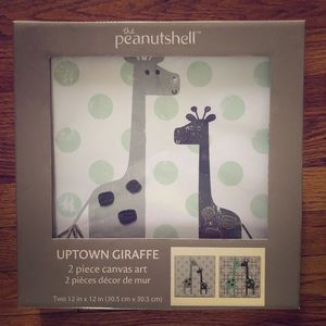 The PeanutShell Two Piece Canvas Art